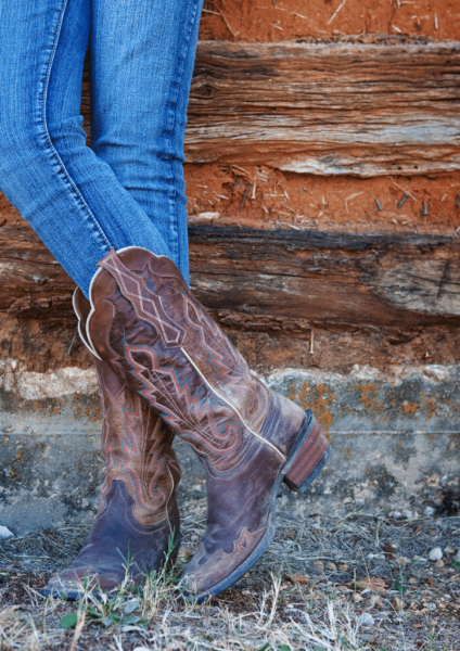 How to Wear Cowboy Boots in the Winter