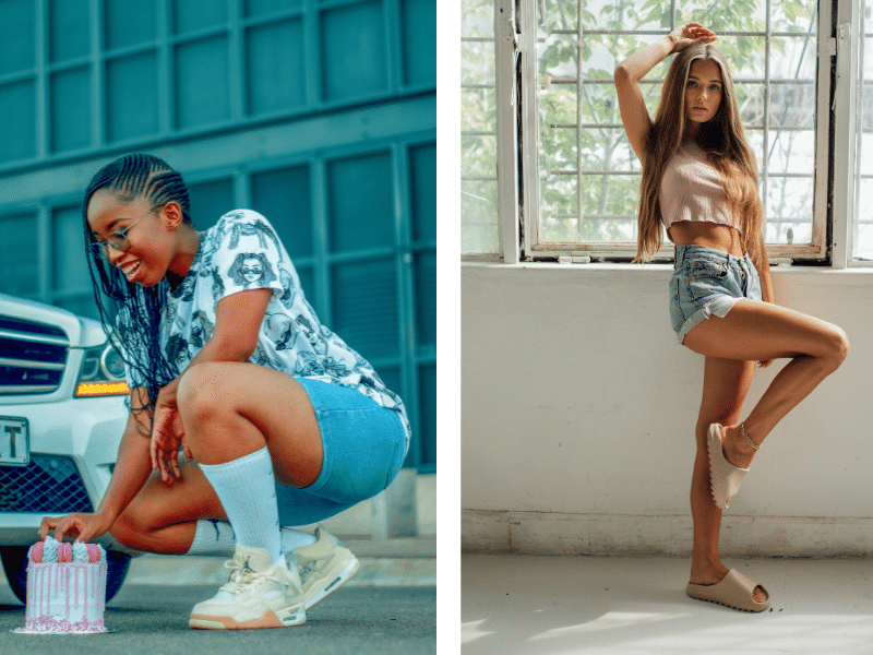 What Shoes to Wear with Jean Shorts-Ladies, The Best Choices