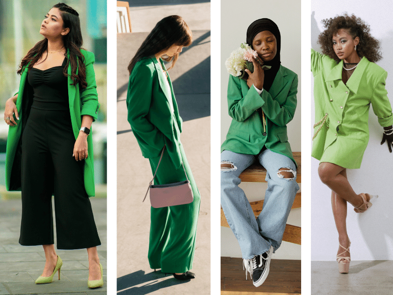 What To Wear With A Green Blazer